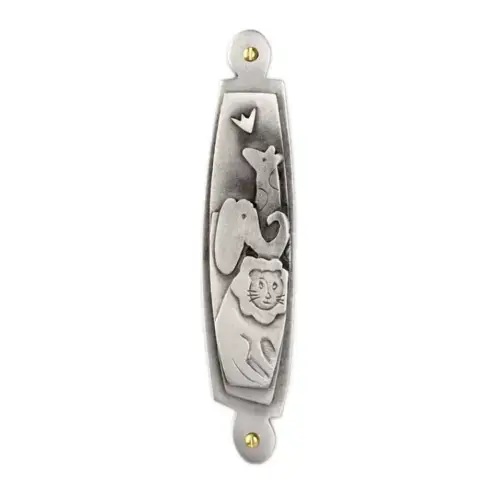 Noah's Ark Mezuzah By Emily Rosenfeld
