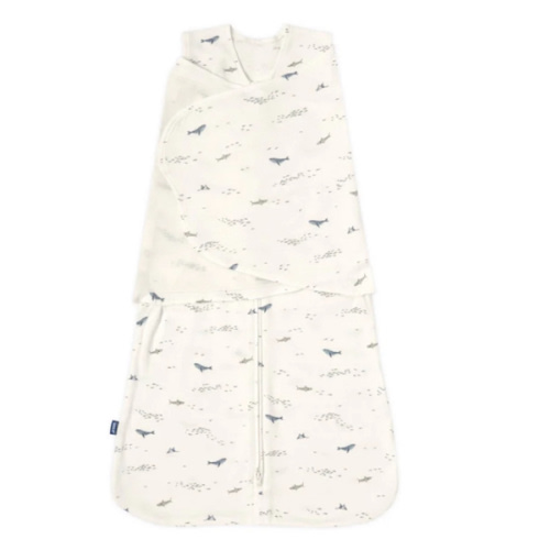 Ocean Life Cotton Swaddle | HALO