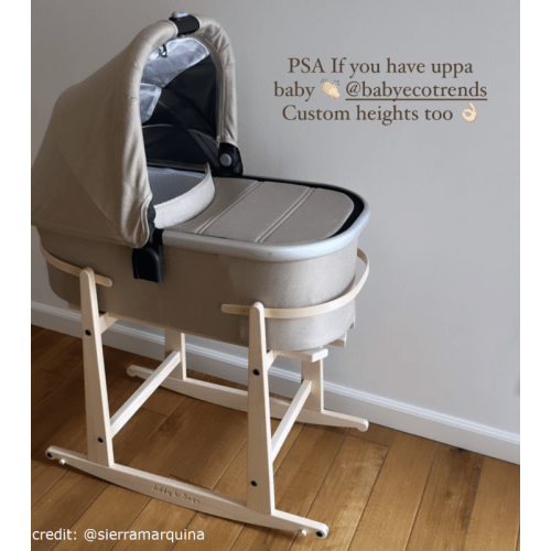 Addy & Sage 2 in 1 Rocking Stand for UPPAbaby V2 Stroller Bassinets | Baby Eco Trends