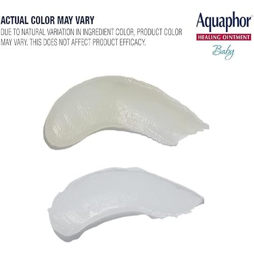 Aquaphor Baby Healing Ointment Advanced Therapy Skin Protectant, Dry Skin and Diaper Rash Ointment, 14 Oz Jar