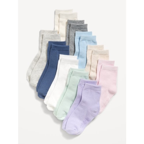 Crew Socks 10-Pack for Toddler & Baby