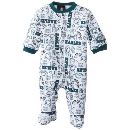 NFL Philadelphia Eagles Boy's Sleep N Play Sleepers