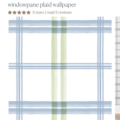 Windowpane Plaid Wallpaper