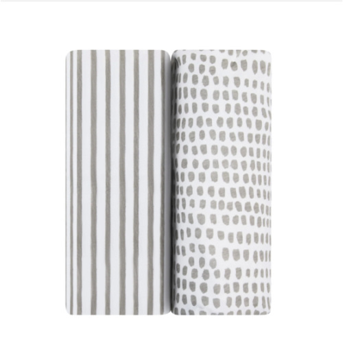 Taupe Waterproof Bassinet Sheet Set – Ely's & Co.