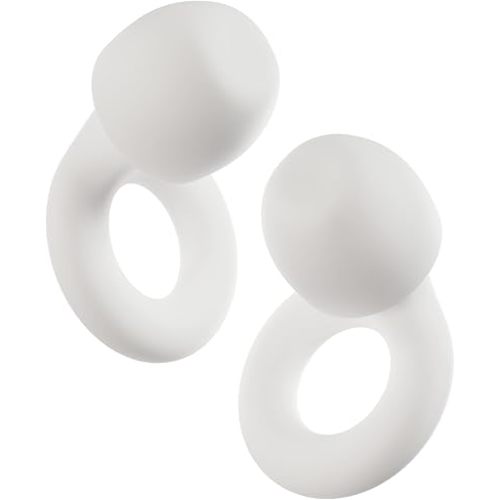 Loop Quiet 2 Ear Plugs – Ultra-Comfy Reusable Noise-Reducing Earplugs for Sleep, Deep Focus, Travel, Noise Sensitivity | Flexible Hearing Protection | Customizable Fit | 24dB (SNR) Noise Reduction
