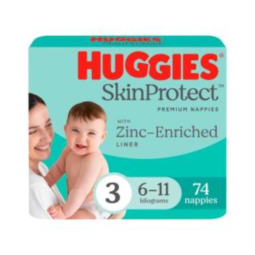 Huggies Nappies Skin Protect Size 3 | 74 Pack