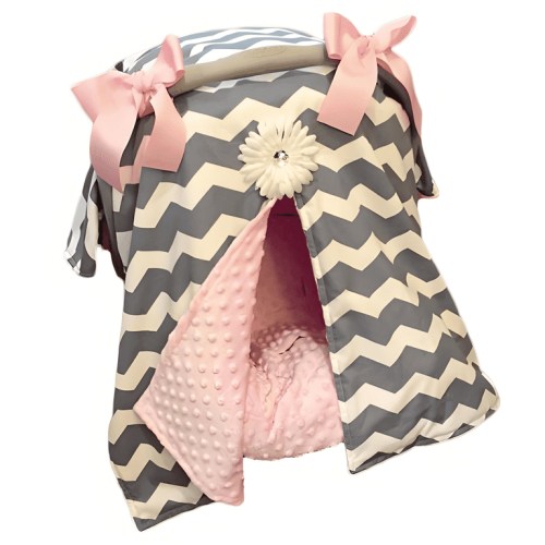 AUQ Car Seat Cover Baby,Soft & Fluffy Carseat Covers Baby,Feels Gentle on Skin Car Seat Blanket