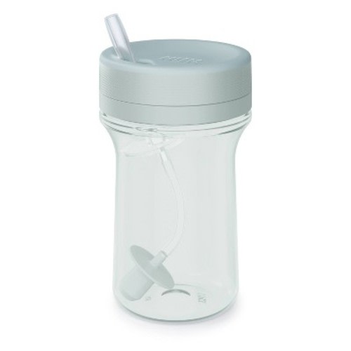 NUK for Nature Everlast Weighted Straw Cup - 10oz, Color: Green