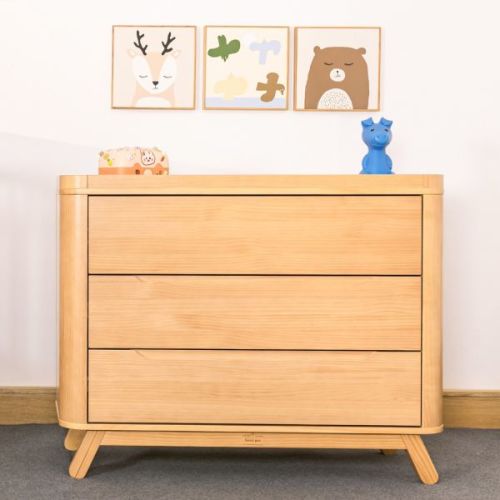 Sweet Pea Luxury 3 Drawer Chest Natural