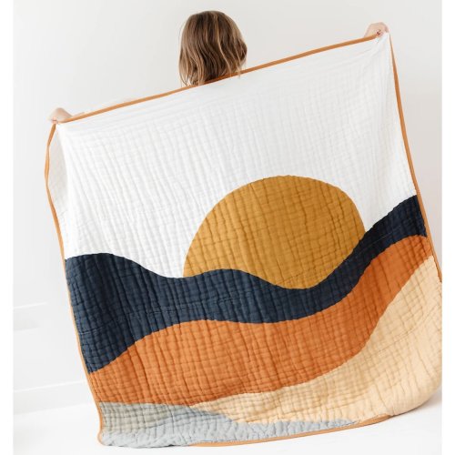 Sunset Muslin Quilt
