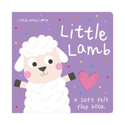 Little Ones Love Little Lamb - (little Ones Love Felt Flap Baby Books) By Holly Hall (board Book)