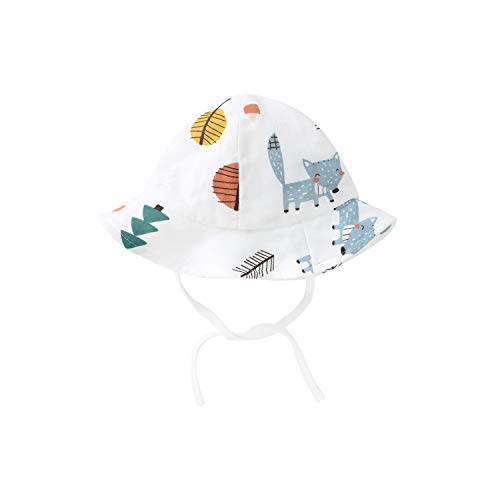 pureborn Baby Toddler Bucket Hat for Infant Boys Girls Kids Breathable Sun Hat with Chin Strap