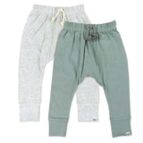 2-Pack Organic Cotton Honest Pants | Honest Baby Clothing 6-9M