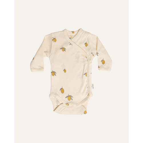 NEWBORN ONESIE - 0-1m / lemon