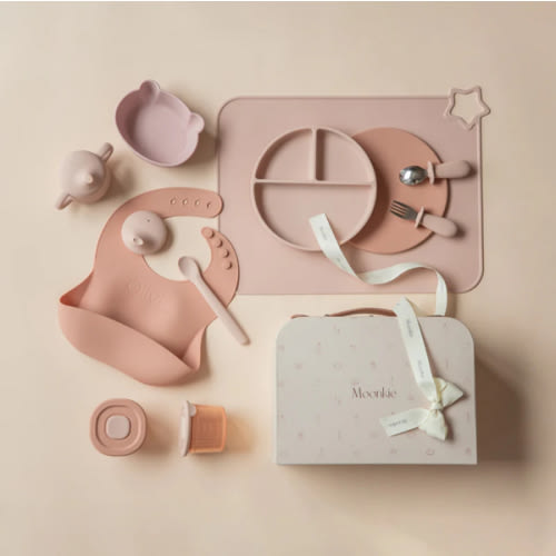 First Bites Gift Set (Blush/Muted)