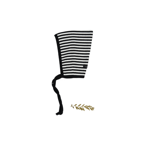 The Printed Pixie Bonnet - Stripe