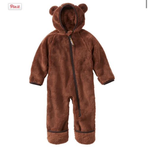 Infants' L.L.Bean Hi-Pile Fleece Bunting