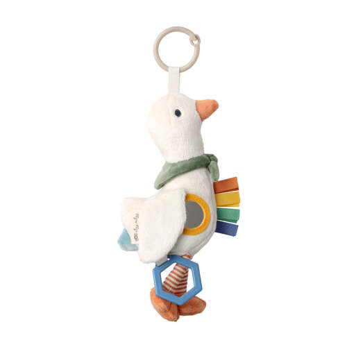 Bitzy Traveler™ Developmental Sensory Toy - Gracie the Goose
