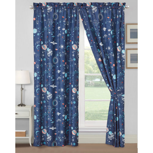 Zoomie Kids Ackley Room Darkening Curtain Panels | Wayfair