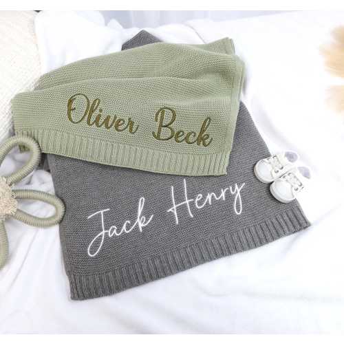 Baby Name Blanket, Baby gift, Embroidered Blanket, Stroller Blanket, Baby Shower Gift, Newborn Baby Gift, Personalized Name baby Blanket