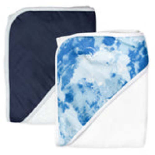 2-Pack Organic Cotton Hooded Towels, Rose Blossom | Honest Baby Clothing