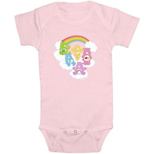 Infant's Care Bears Rainbow Clouds Group Bodysuit