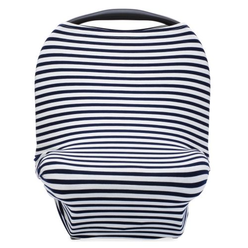 Multi-use Cover, White/Navy Stripes
