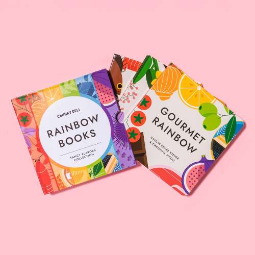 Fancy Flavors | Gourmet, Spice & Seafood Rainbow Books – Chunky Deli