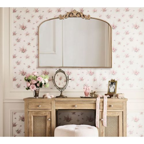 Fleur Mantel Arch Mirror