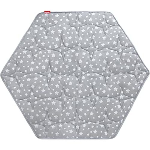 Hexagon Playpen Mat, Baby Playmat Fits Regalo Portable Play Yard 48 Inch and hiccapop 53" PlayPod Playpen, 6 Panel Playpen Mattress Non Slip Pad Mat