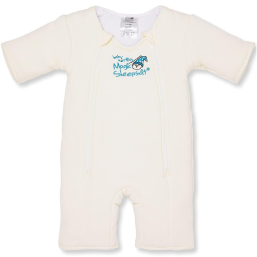 Cream Baby Merlin’s Magic Sleepsuit | Soft 100% Cotton Infant Sleepsuit