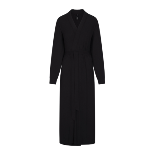 SOFT LOUNGE LONG ROBE | ONYX