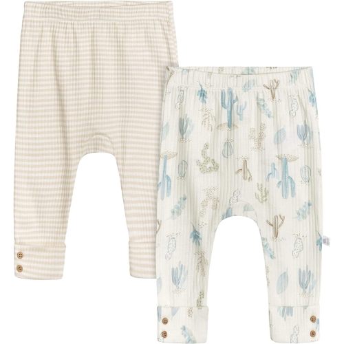 Just Born Unisex Baby 2-Pack Pants
