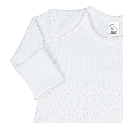 Paty Knit Overlap Shoulder Gown #115 – PatyInc