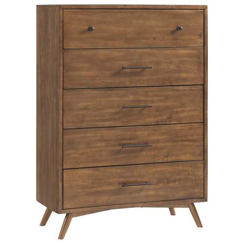 Martin Svensson Home 5-Drawer Chest in Cinnamon