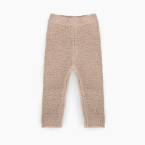 7AM Enfant Fuzzy Leggings - Pecan, 0-3 M