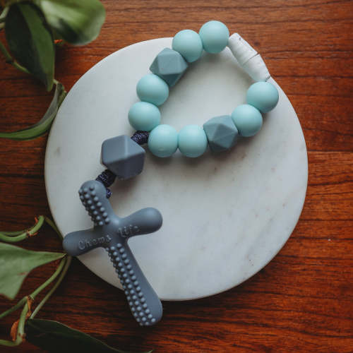 Silicone Rosary Decades | Maccabees | Chews Life
