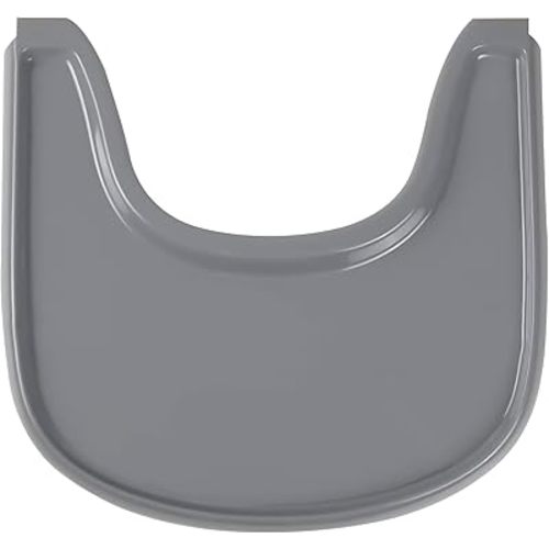 High Chair Tray Compatible with Stokke Tripp Trapp Chair with Smooth Surface and Strong Suction - Made from Food Safe Plastic (BPA BPS BPF Lead and Phthalate Free) (Gray)