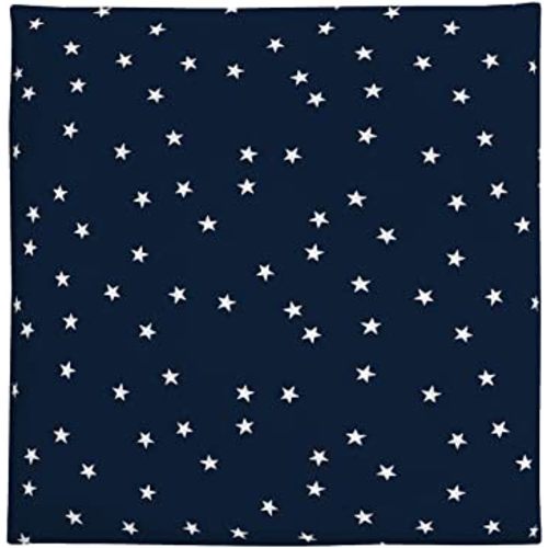 Carter's Navy w/ White Stars Crib Sheet