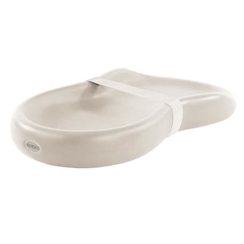Keekaroo Peanut Changer Baby Vanilla– The Original Made in USA Easy-to-Clean Changing pad and The only Shell Over Foam, Fully impermeable to Fluid