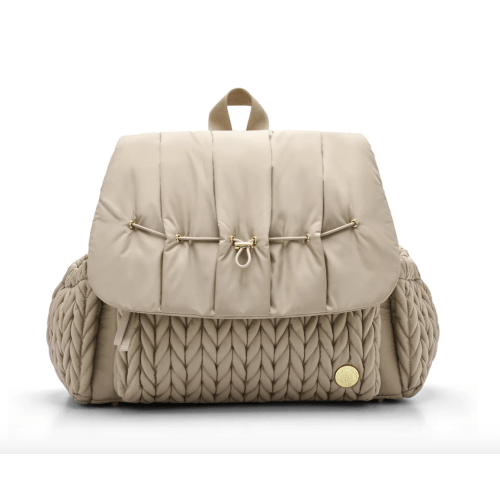 Levy Backpack Diaper Bag - Beige