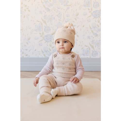 Miranda Playsuit - Miranda Light Oatmeal Marle