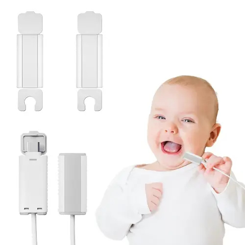 Child Proof Charger Cover, USB Charger Protector for Baby Proofing, Electrical Baby Safety Products, Prevent Baby from Biting Charging Cable End(4Pcs)