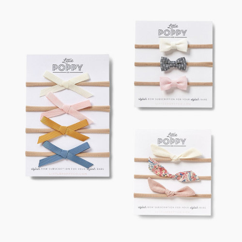 Little Poppy Co. Newborn Bow Bundle