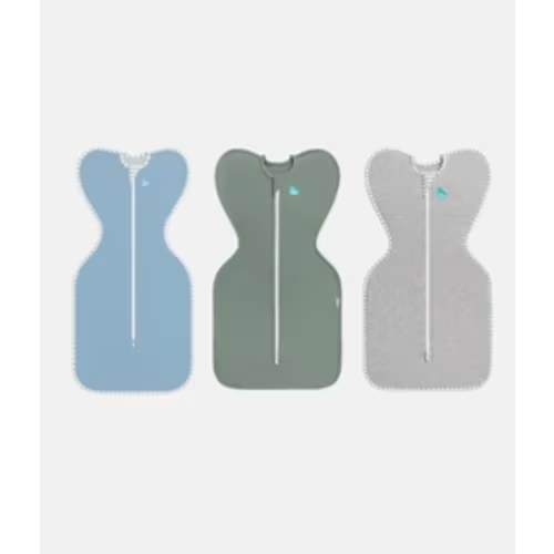Swaddle Up Starter Bundle | 1.0 TOG | Dusty Blue | Deep Olive | Grey – Love to Dream CA