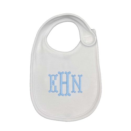 Fishtail Embroidered Bib