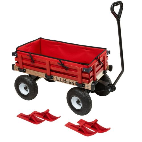 LL Bean Red Wagon