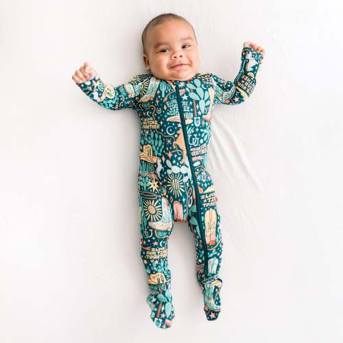 | Wild West Footie Pajama| "I Love Our Time Together" |