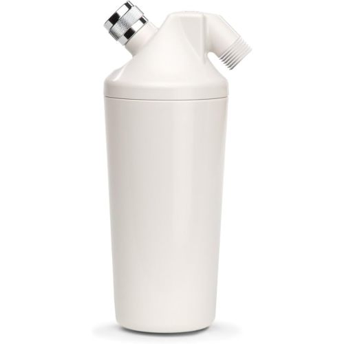 Aquasana Shower Filter for Shower Head - Reduces Over 90% of Chlorine from Hard Water - Carbon & KDF Filtration Media - Soften Skin & Hair - For Use with Existing Shower Head - AQ-4100NSH