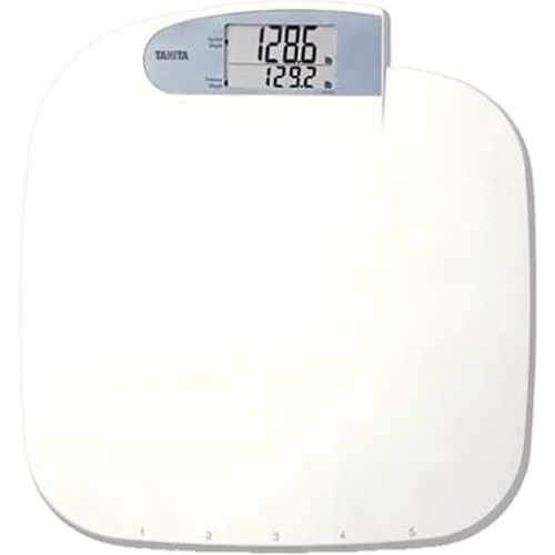 Tanita HD-351 Japan Technology Digital Bathroom Weight Scale- 440 lbs Capacity - Accurate & Precise with 5 Multi-User Convenience, Previous & Current Weight Memory - 2" Easy to Read Large Display
